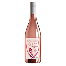 Zweigeltrebe rosé-perlivé víno Víno z Kobylí - Pravda o lidech a zemi